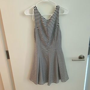Zara striped dress NWT